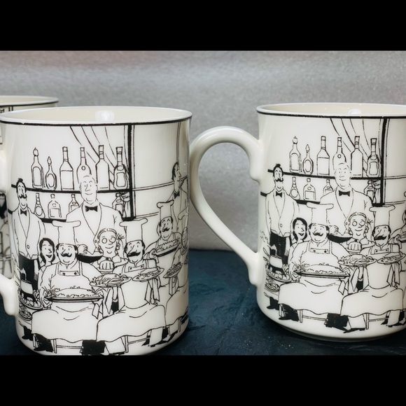 Epoch Collection Le Restaurant Bistro Waiters Chefs Sommelier - Picture 10 of 15